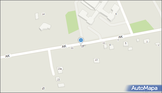 Kosów Lacki, Armii Krajowej, 19, mapa Kosów Lacki