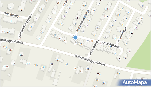 Latchorzew, Armii Poznań, 27, mapa Latchorzew