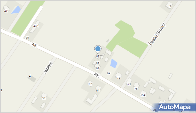 Lipowo, Armii Krajowej, 63, mapa Lipowo