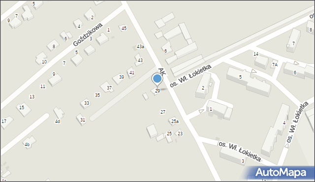 Nakło nad Notecią, Armii Krajowej, 29, mapa Nakło nad Notecią