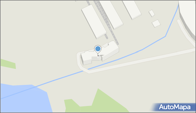 Olsztyn, Armii Krajowej, 7, mapa Olsztyna