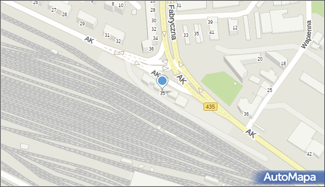 Opole, Armii Krajowej, 35, mapa Opola
