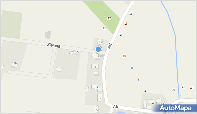 Osolin, Armii Krajowej, 11, mapa Osolin