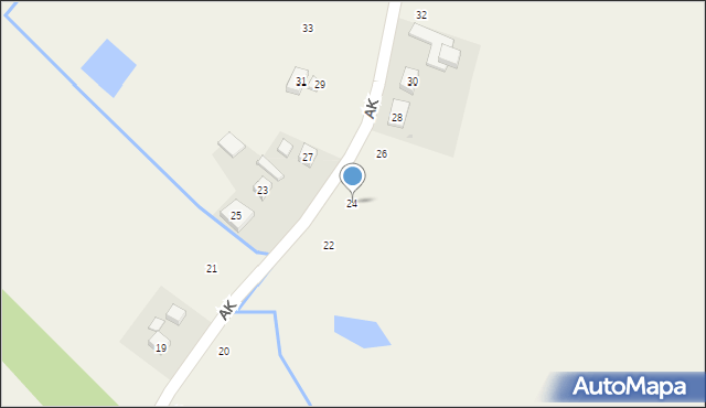 Osolin, Armii Krajowej, 24, mapa Osolin