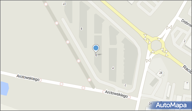 Pruszcz Gdański, Arctowskiego Henryka, 6, mapa Pruszcz Gdański