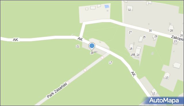 Przemyśl, Armii Krajowej, 19, mapa Przemyśla