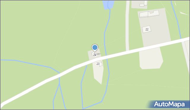 Rzuców, Armii Krajowej, 24, mapa Rzuców