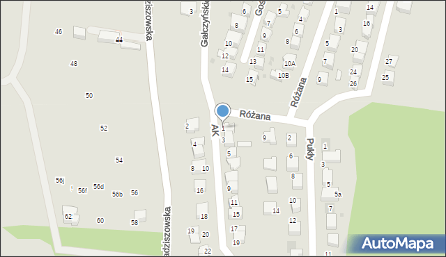 Skawina, Armii Krajowej, 1, mapa Skawina