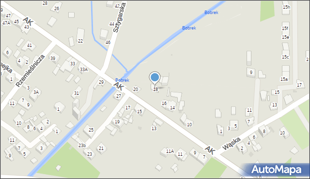 Sosnowiec, Armii Krajowej, 18, mapa Sosnowca