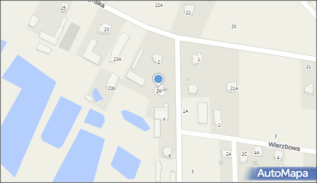 Stare Kupiski, Armii Krajowej, 2A, mapa Stare Kupiski