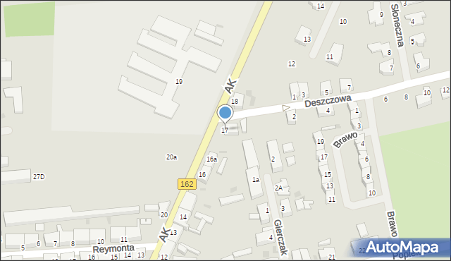 Świdwin, Armii Krajowej, 17, mapa Świdwin