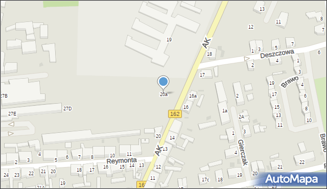 Świdwin, Armii Krajowej, 20a, mapa Świdwin