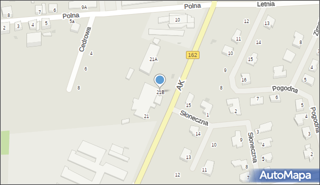 Świdwin, Armii Krajowej, 21B, mapa Świdwin