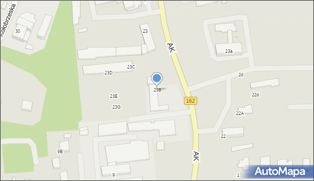 Świdwin, Armii Krajowej, 23B, mapa Świdwin