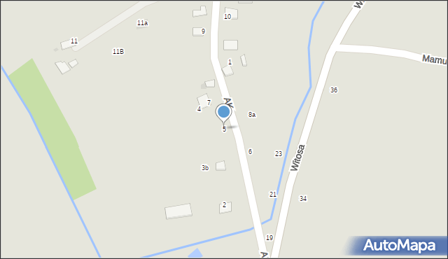 Szczucin, Armii Krajowej, 5, mapa Szczucin