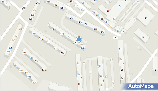 Tczew, Armii Krajowej, 47b, mapa Tczew