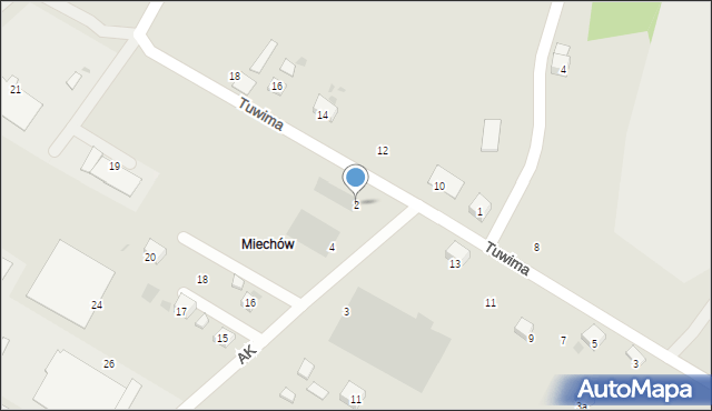 Trzebinia, Armii Krajowej, 2, mapa Trzebinia