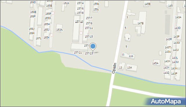 Warszawa, Arkuszowa, 157/24, mapa Warszawy