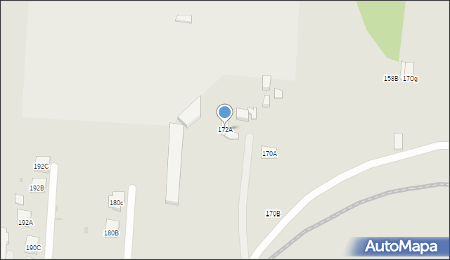 Warszawa, Arkuszowa, 172A, mapa Warszawy