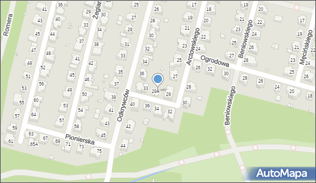 Wrocław, Arctowskiego Henryka, 31, mapa Wrocławia