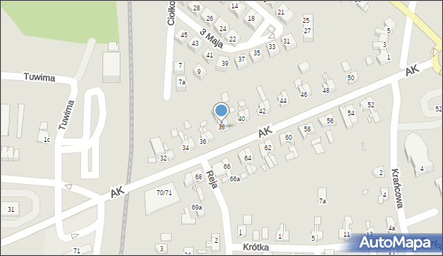 Zgorzelec, Armii Krajowej, 38, mapa Zgorzelec