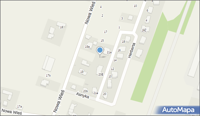 Rudunki, Asnyka Adama, 11, mapa Rudunki