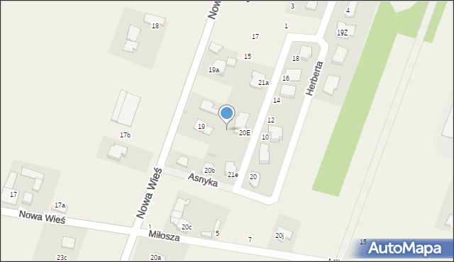 Rudunki, Asnyka Adama, 7, mapa Rudunki