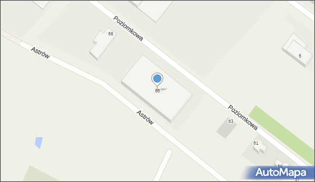 Stanowice, Astrów, 66, mapa Stanowice