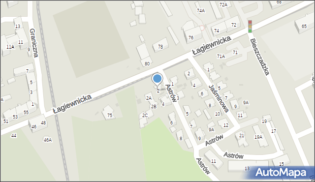Świętochłowice, Astrów, 2, mapa Świętochłowice