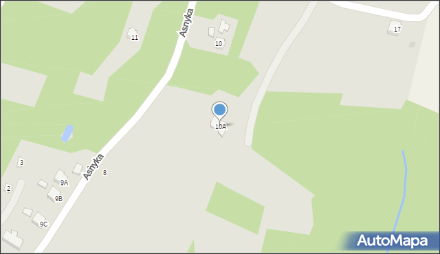 Tyczyn, Asnyka Adama, 16, mapa Tyczyn