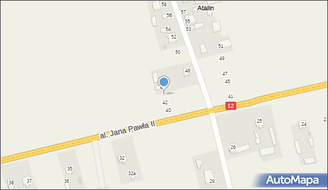 Atalin, Atalin, 44, mapa Atalin