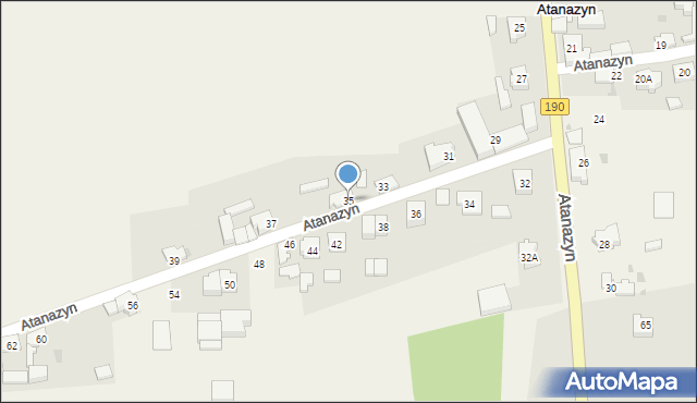 Atanazyn, Atanazyn, 35, mapa Atanazyn
