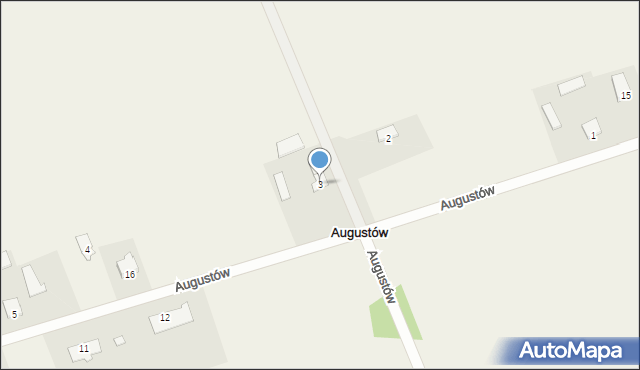 Augustów, Augustów, 3, mapa Augustów