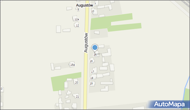 Augustów, Augustów, 15, mapa Augustów
