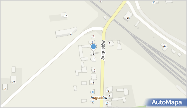 Augustów, Augustów, 4, mapa Augustów
