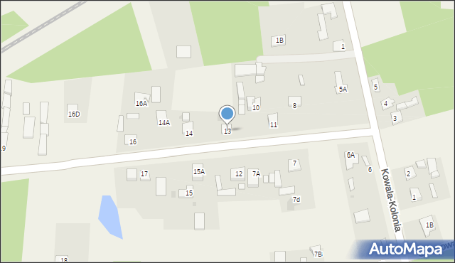 Augustów, Augustów, 13, mapa Augustów