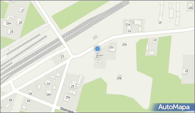 Augustów, Augustów, 22, mapa Augustów