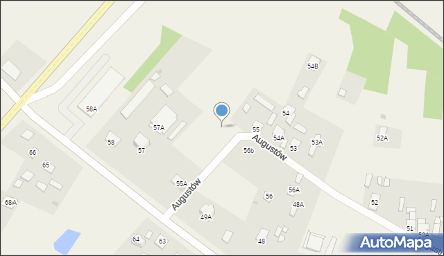 Augustów, Augustów, 55b, mapa Augustów