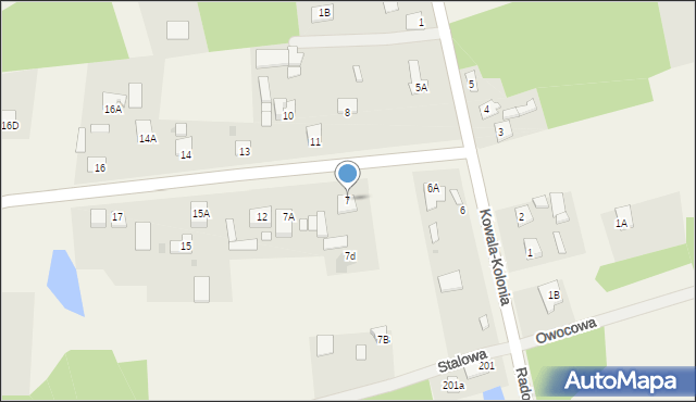 Augustów, Augustów, 7, mapa Augustów