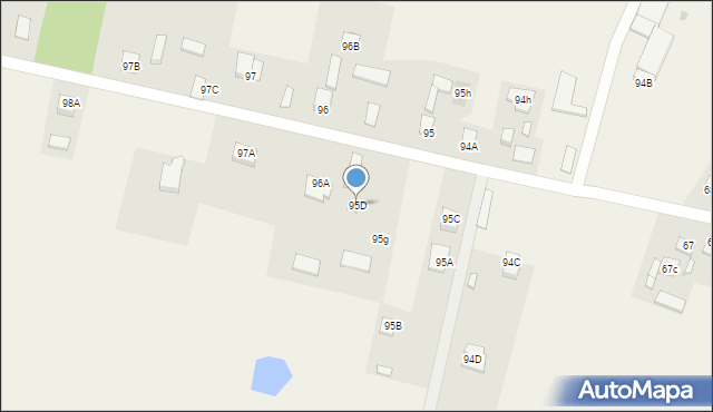 Augustów, Augustów, 95D, mapa Augustów