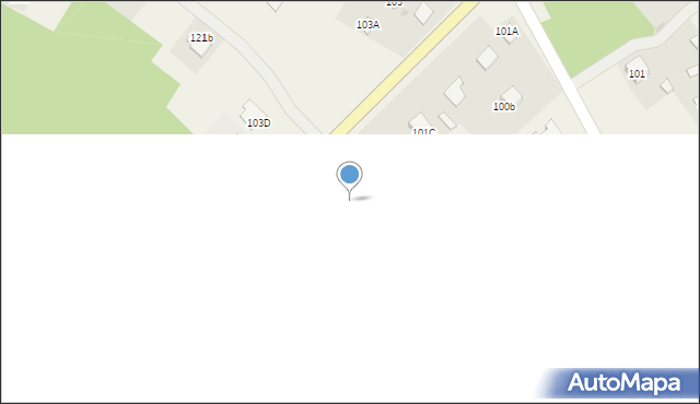 Augustów, Augustów, 101D, mapa Augustów