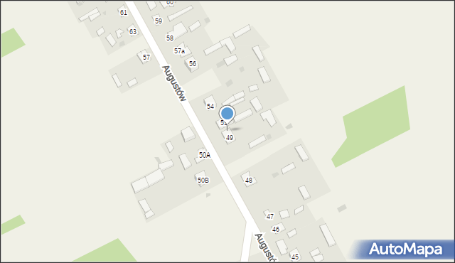 Augustów, Augustów, 51, mapa Augustów