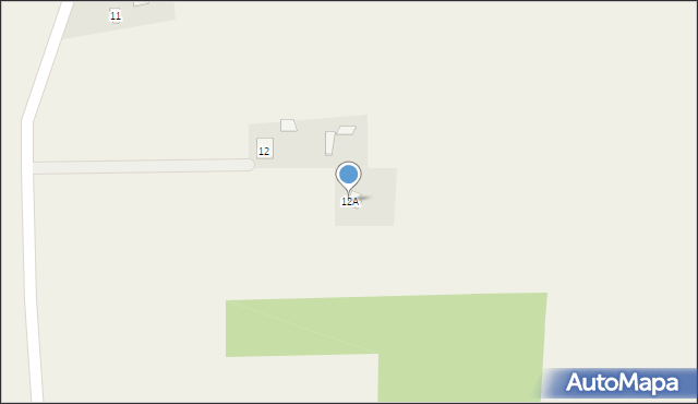 Augustowo, Augustowo, 12A, mapa Augustowo