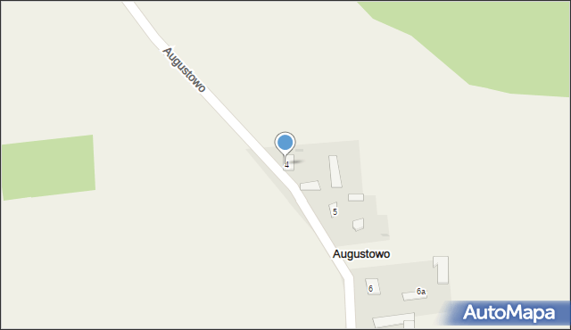 Augustowo, Augustowo, 4, mapa Augustowo