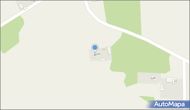 Augustowo, Augustowo, 10, mapa Augustowo