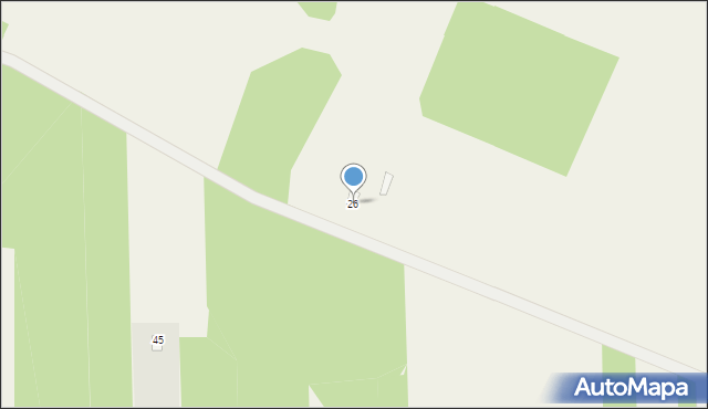 Augustowo, Augustowo, 26, mapa Augustowo