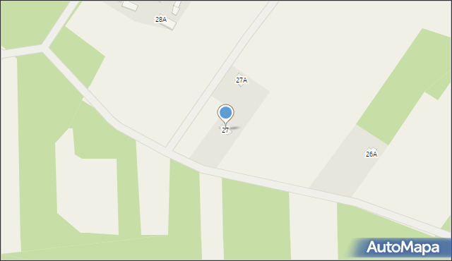 Augustowo, Augustowo, 27, mapa Augustowo