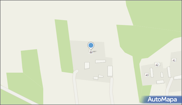 Augustowo, Augustowo, 44, mapa Augustowo