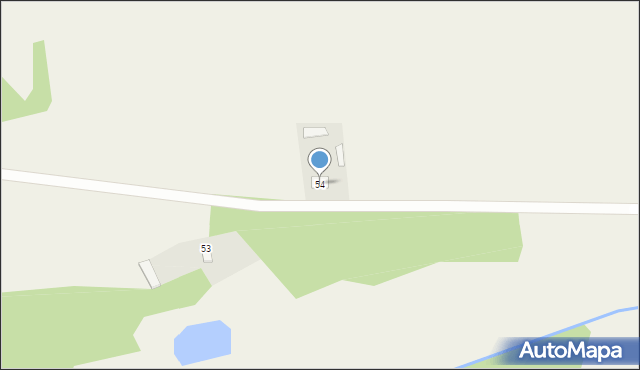 Augustowo, Augustowo, 54, mapa Augustowo
