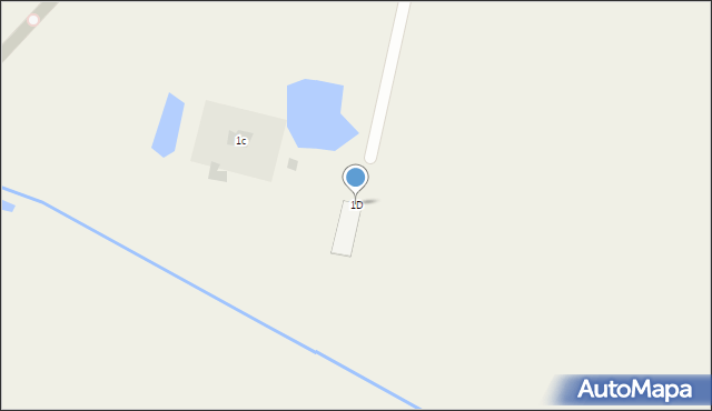 Augustowo, Augustowo, 1D, mapa Augustowo